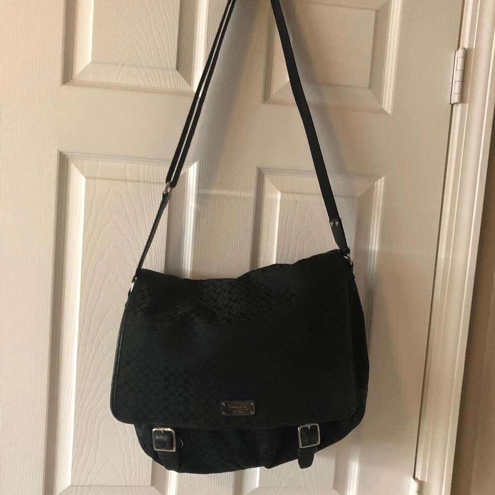 Large Coach messenger/laptop bag